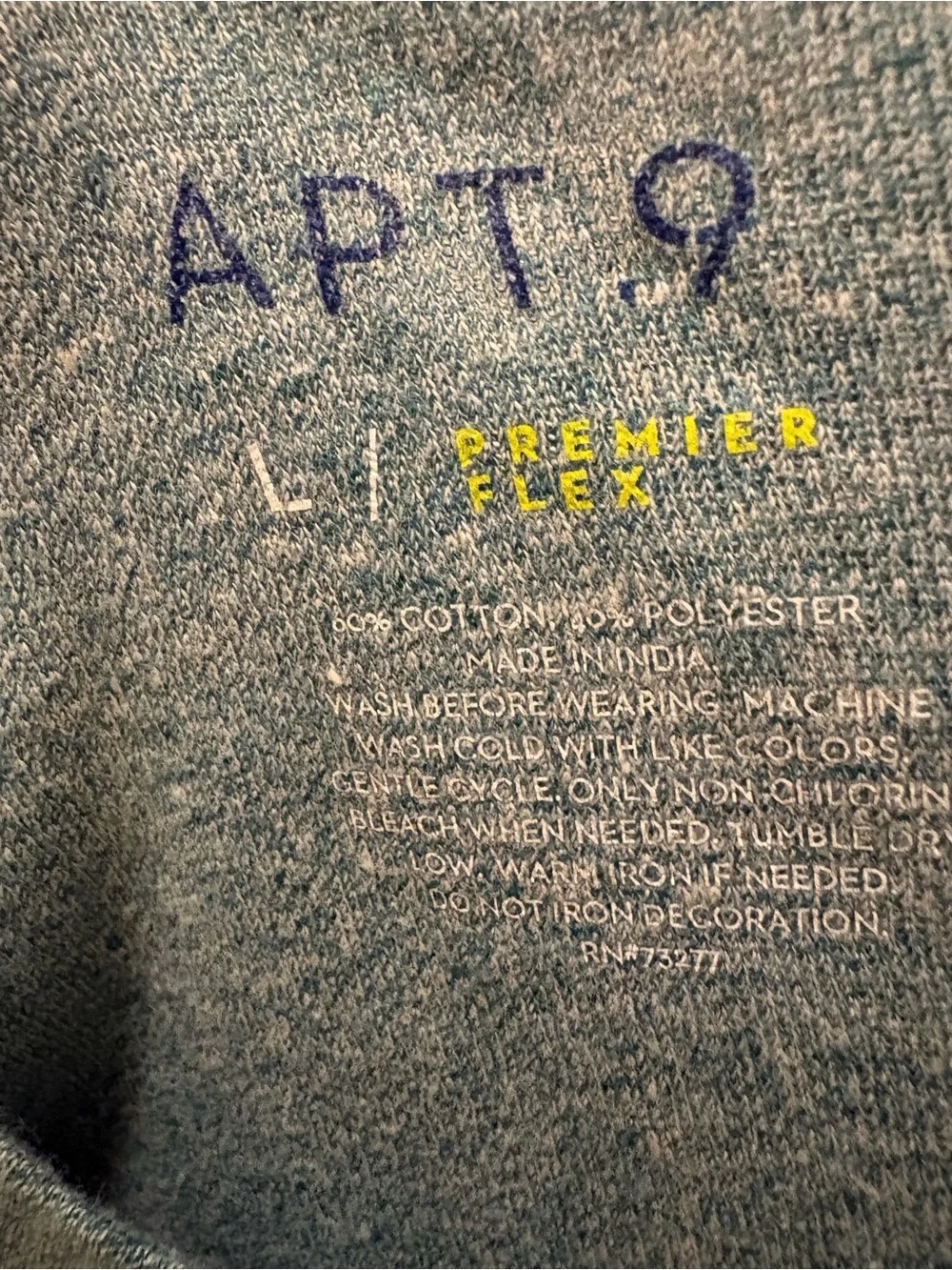 Apt. 9 soft heathered